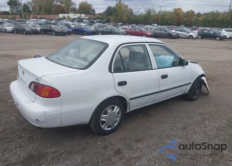 1998 Toyota Corolla Ce z USA, uszkodzony, nr VIN 2T1BR12E5WC037931